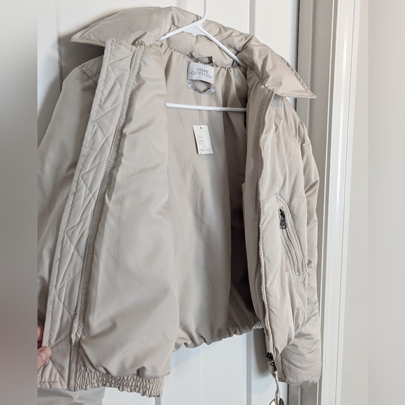 NWT Urban Outfitters Uo Femme Cropped Puffer Jacket sz S - Picture 4 of 7